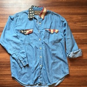 Denim shirt